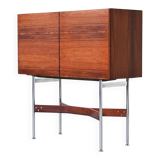Rudolf Bernd Glatzel rosewood bar cabinet Fristho the Netherlands 1956