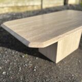 Table basse en travertin