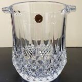 Champagne Ice Bucket Cristal d’Arques France Longchamp Model