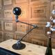 Lampe industriel  jieldé patiné