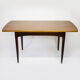 Elliots of Newbury 1960s extendable mid-century teak dining table
