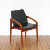 Fauteuil par Henning Kjærnulf pour Korup Stolefabrik