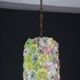 Amazing Vintage Multicolor Murano Glass Flower Chandelier by Seguso
