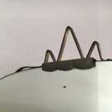 Mirror vintage with crown 53 x 33 cm