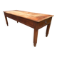 Table de ferme ancienne d’époque reconstruction en cerisier massif