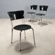 Ibisco chairs by Molteni & Consonni, vintage design by Giuseppe Raimondi.