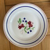 Assiettes dessert bagatelle Luneville KG