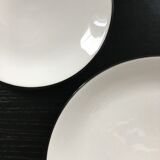 Set 2 porcelain plates