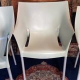 Set of 3 armchairs by Philippe Starck, Dr No model, for Kartell