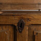 Rustic Oak paneled Trunk or chest, France 18th Century