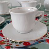 Service à café porcelaine polonaise