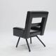 Leatherette Armchair Prototype, Italy, 1980s