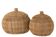 Set of 2 Dantya baskets in natural jute (55.5x55.5x45cm)
