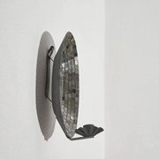 Chandelier avec miroir et mosaïque années 1950