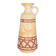 Vintage vase from the 60s, W-Germany footed vase in caramel yellow.