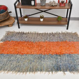 Handmade wool kilim rug 104x155cm