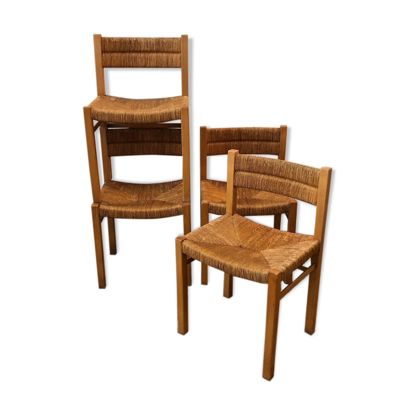 Set of 4 chairs Gautier Delay