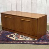 Low English teak sideboard from the 70s