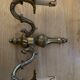Golden wall sconces