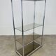 Shelf chrome and smoked glass 70s