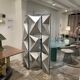 Grand paravent en aluminium
