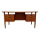 Danish Teak 'Floating-Top' Desk, 1960s.