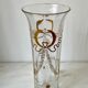 Vase verre soufflé XIXème siècle