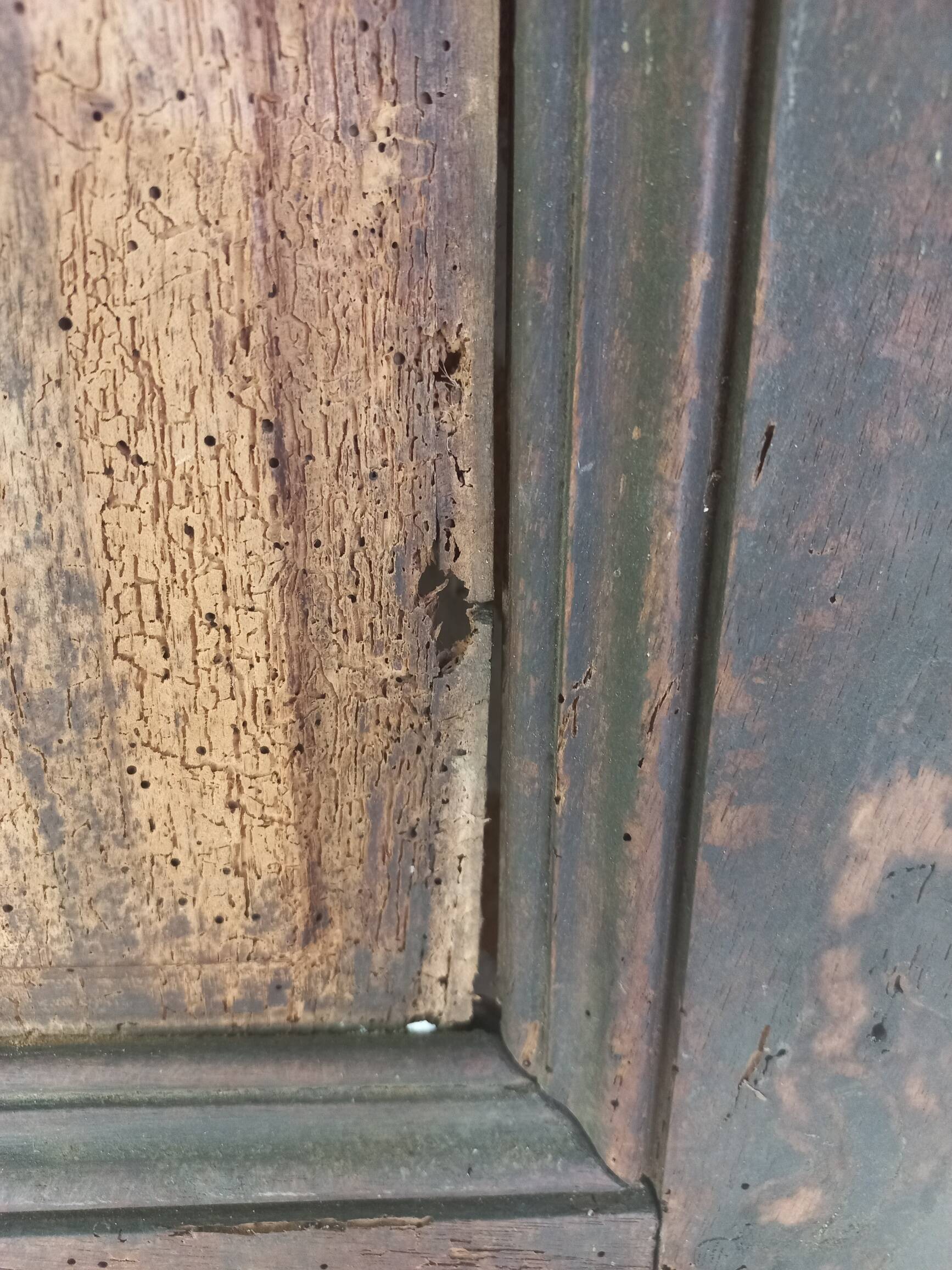 Old Louis XV wardrobe door jumika