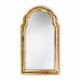 French gilt Louis Philip style mirror decorated with smoked mirror glass