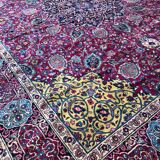 Tapis ancien persan kirman fin  325x400 cm