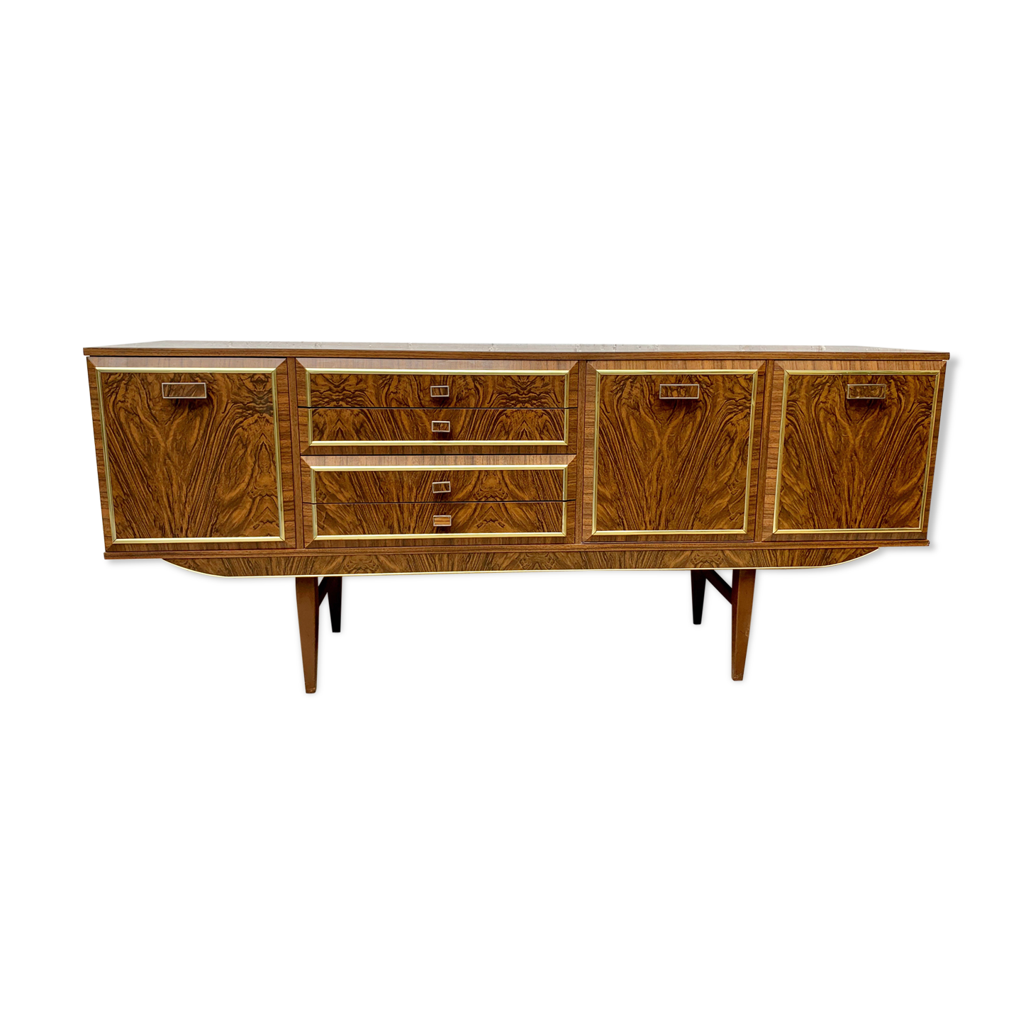 Vintage sideboard with drinks cabinet with drawers