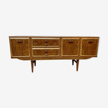 Vintage sideboard with drinks cabinet with drawers