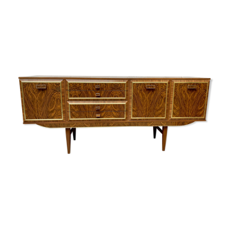 Vintage sideboard with drinks cabinet with drawers