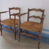 Two Louis-Philippe chairs