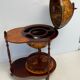 Bar chariot globe terrestre vintage