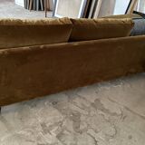 Large velvet sofa Kant 3/4 seats
