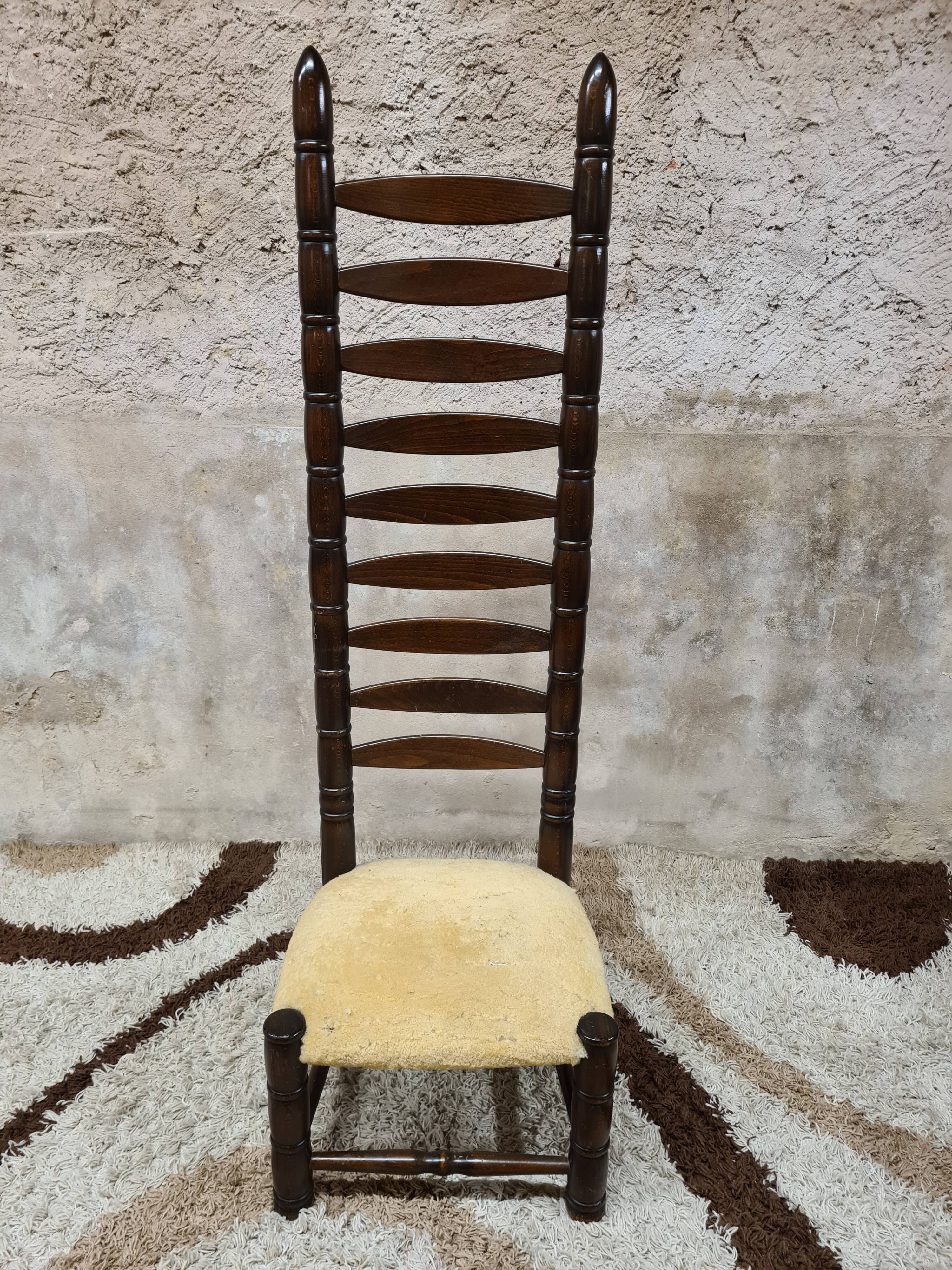Vintage 1960s Safari Hall Chair