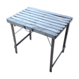 Wooden folding table