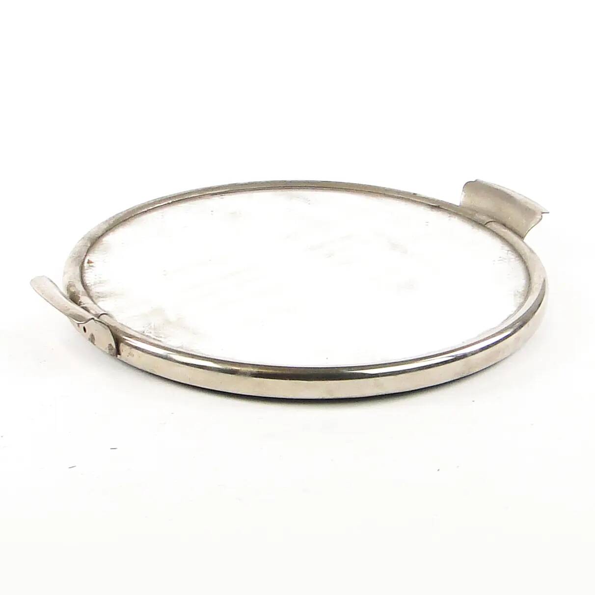 Art Deco tray, silver-plated brass, OPP Jihlava, Czechoslovakia, 1960s