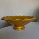 XXXL wavy bowl in glazed terracotta 1950 Provence