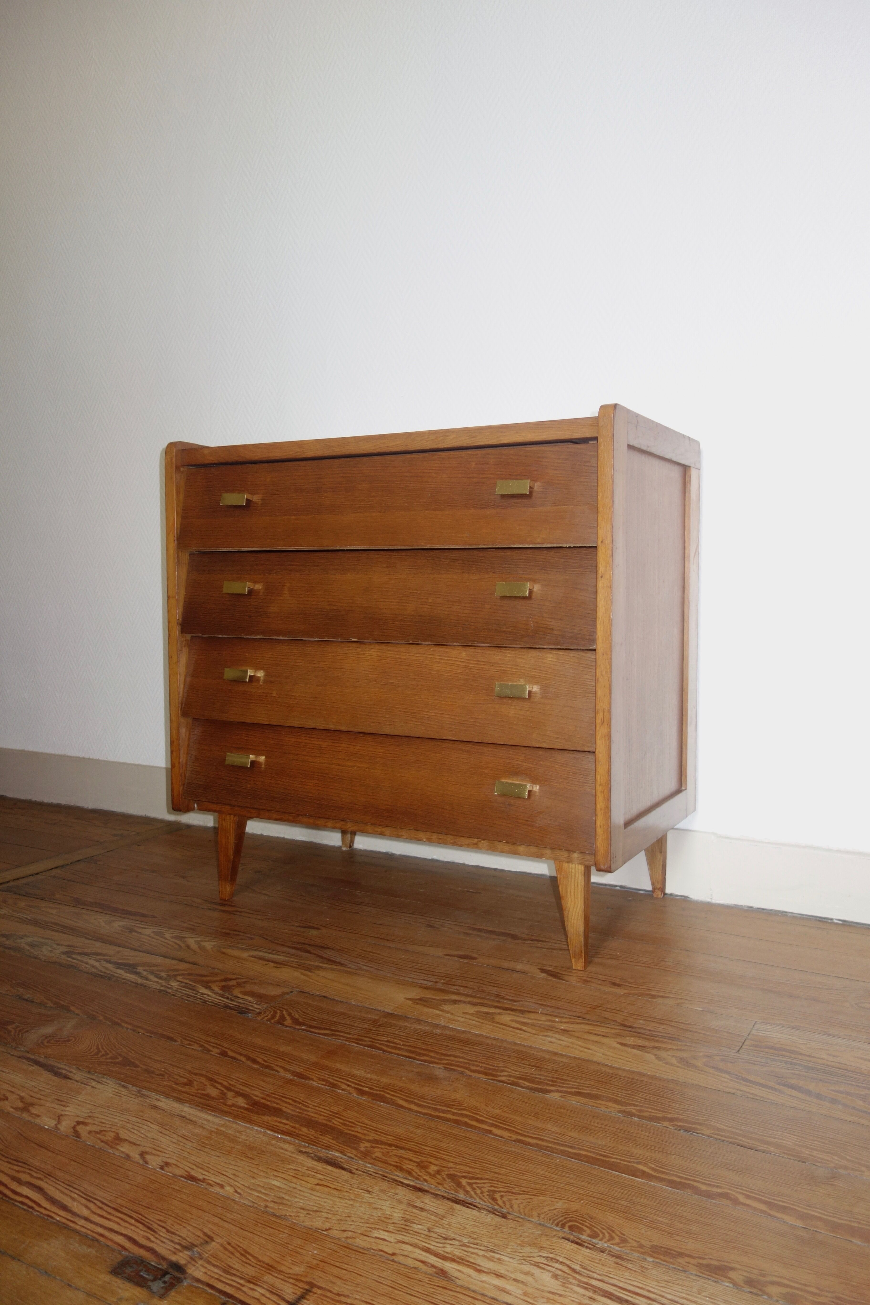 Chest of drawer 50's compass feet