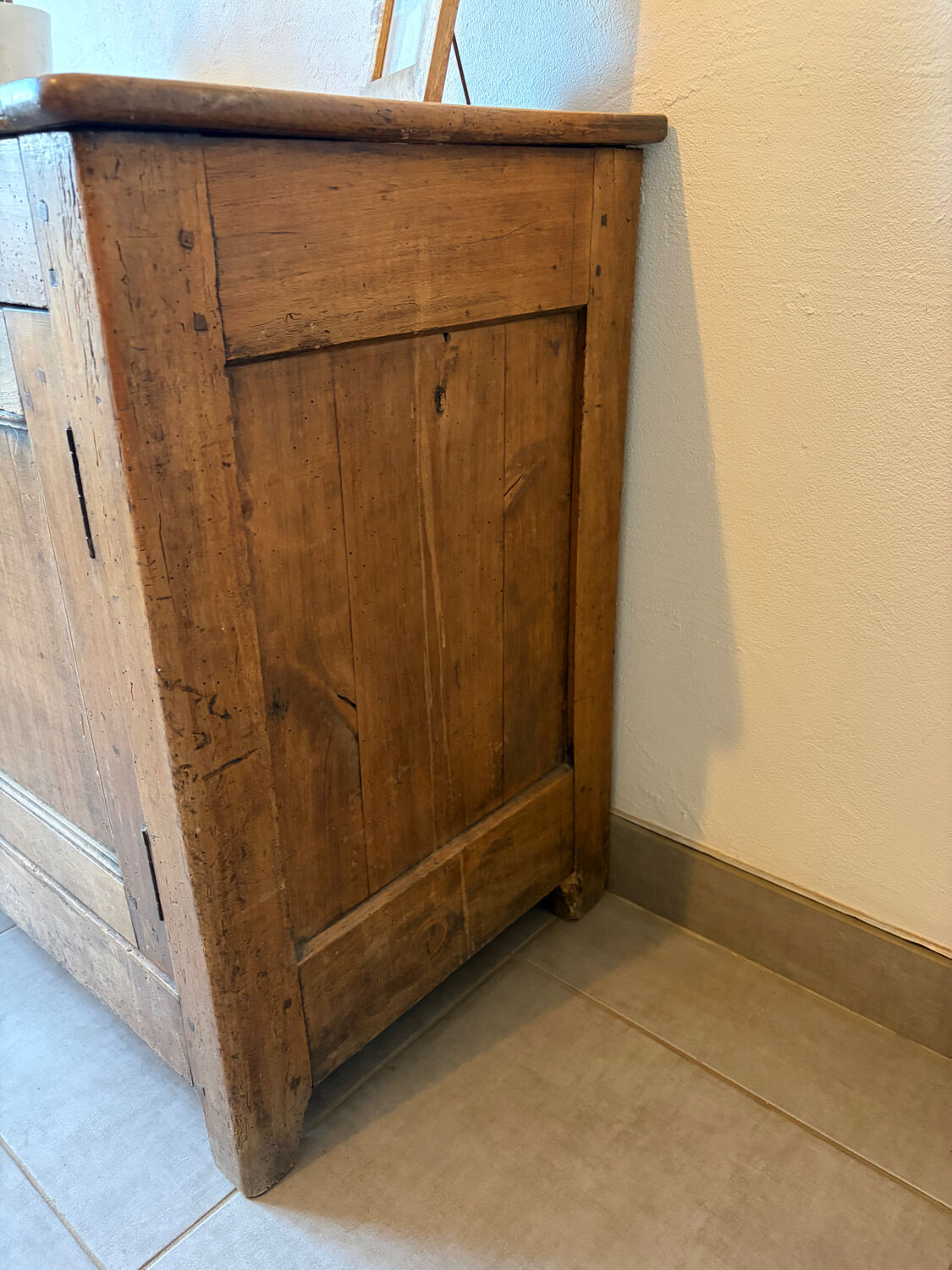 Vintage Parisian buffet in solid oak
