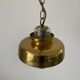 Brass and bubble glass ceiling light, 1960s, Germany