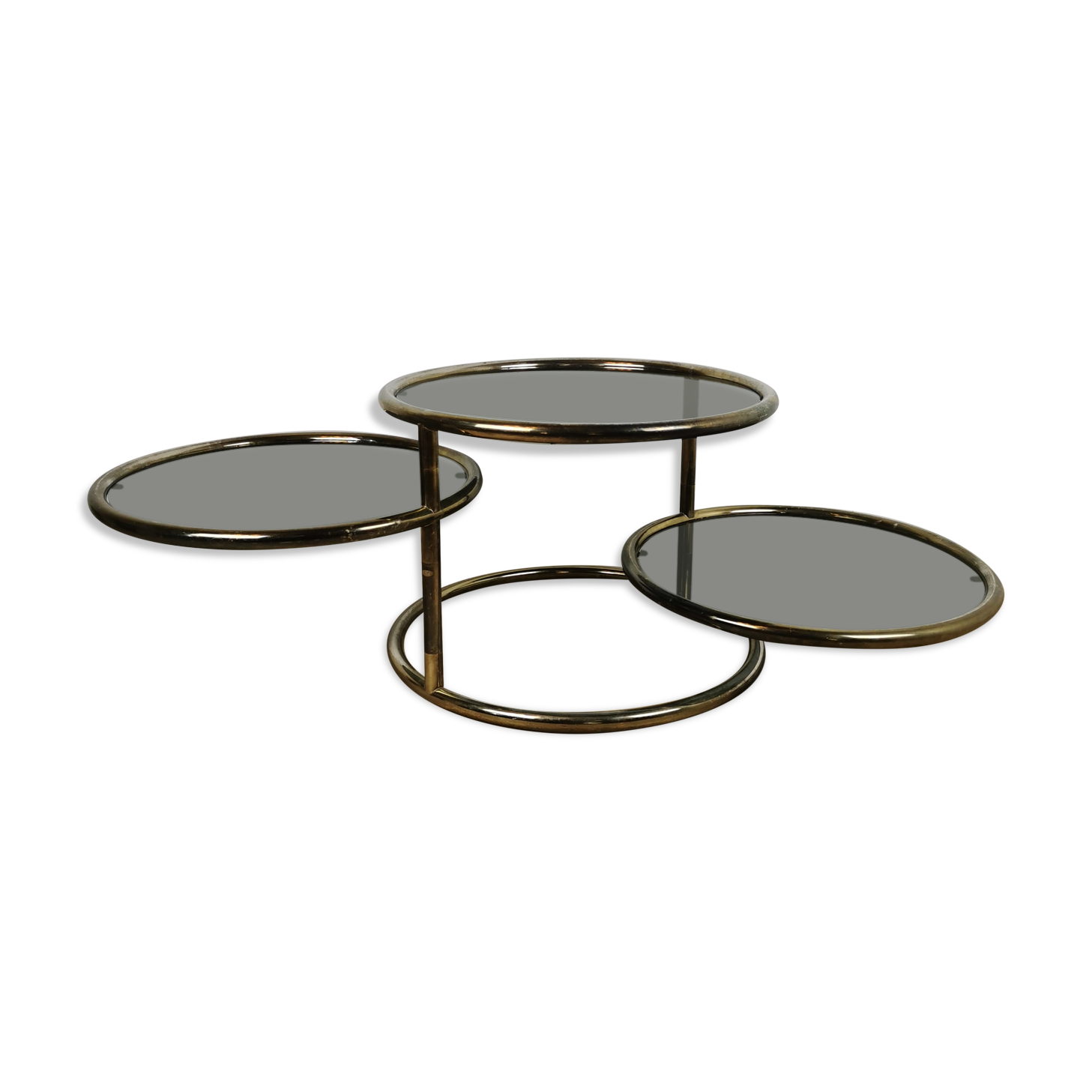 Swivel coffee table 70s