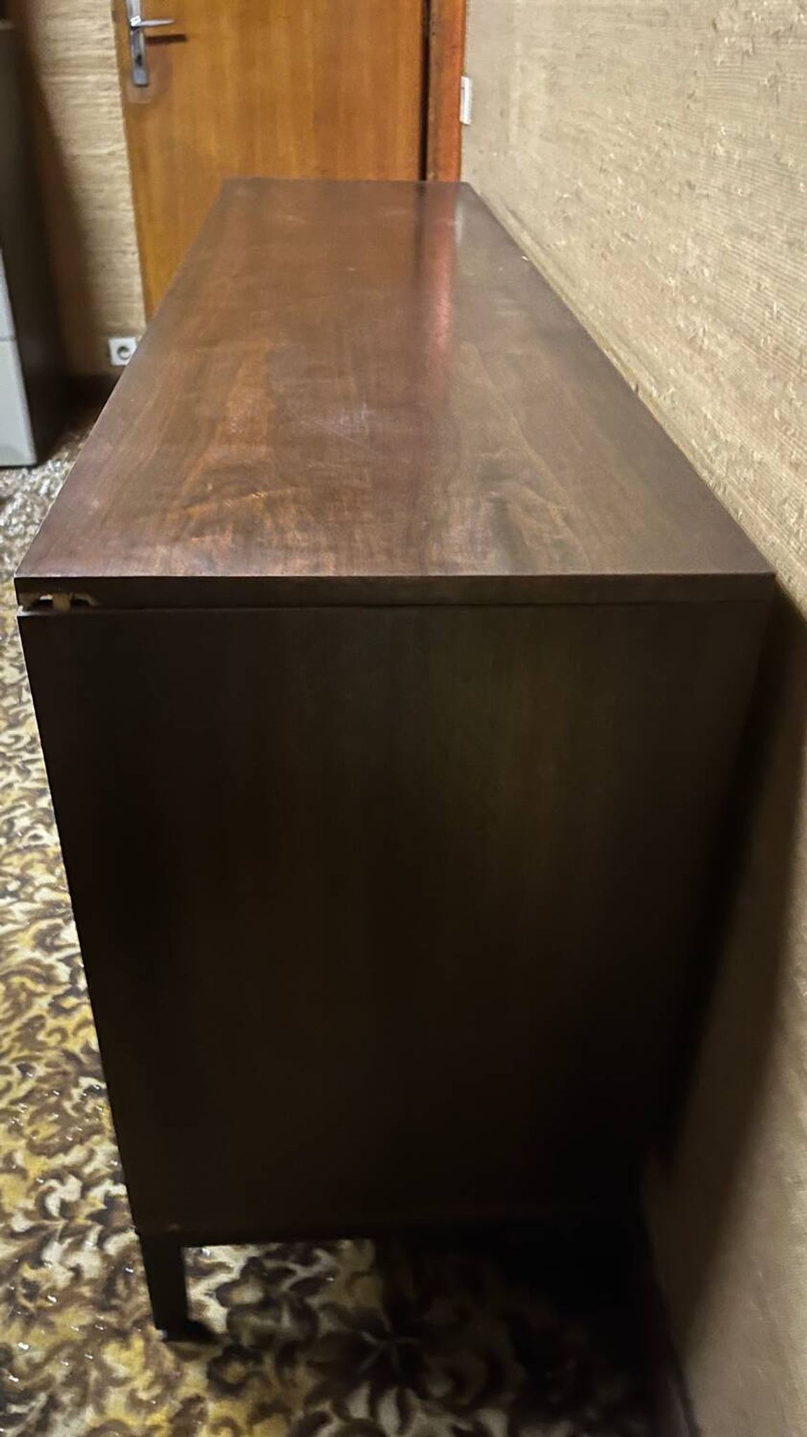 Vintage rosewood veneer sideboard 1980