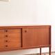 Enfilade danoise vintage en teck par H.W. Klein pour Bramin, années 60