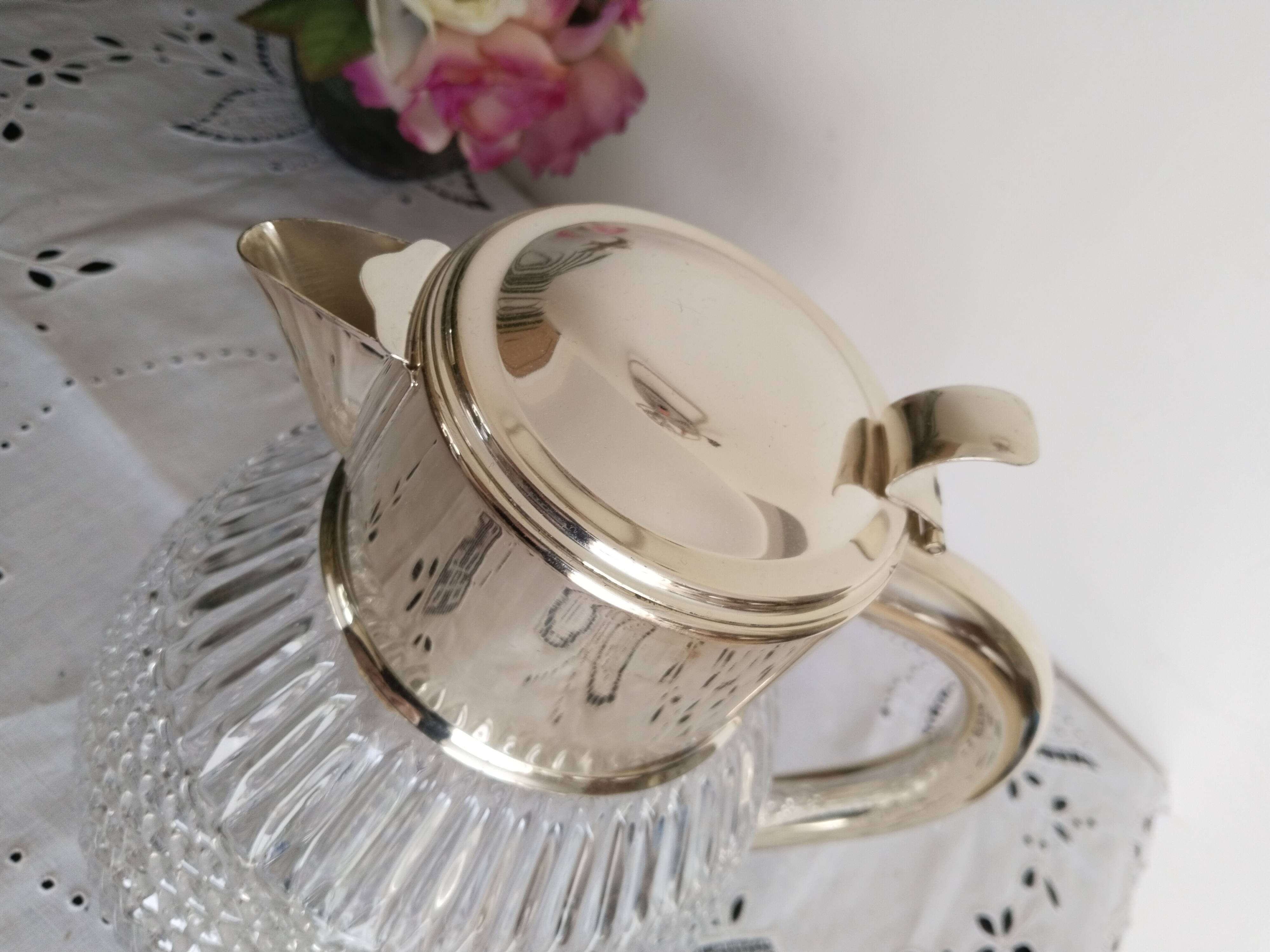 Water cooler, orangeade, crystal and silver