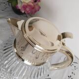 Rafraîchissoir à eau en cristal et argent