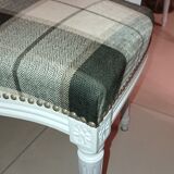 Set of five upholstered chairs