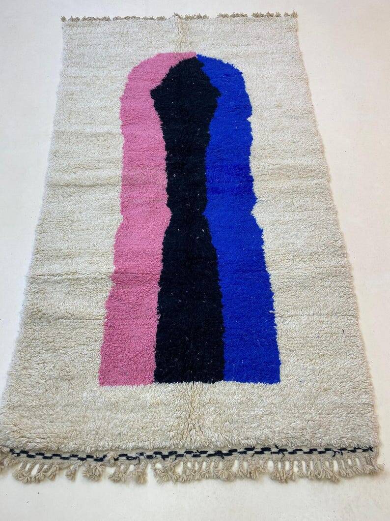 Tapis azilal fait main traditionnelle 250cmx150cm